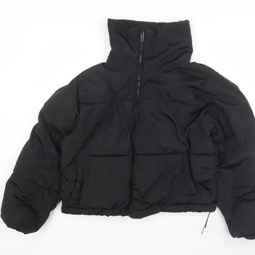 Brave Soul Women's Black Puffer Jacket Size 10