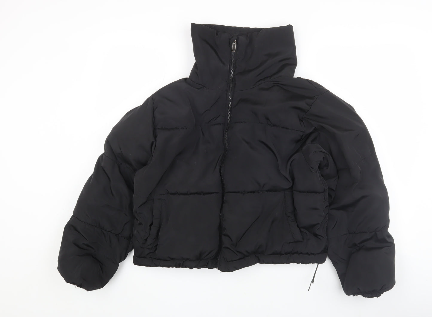 Brave Soul Women's Black Puffer Jacket Size 10