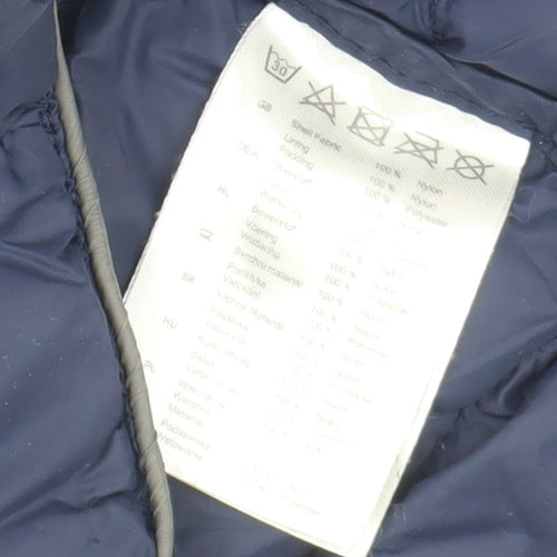 Lauria Garrelli Women's Blue Puffer Jacket Size S