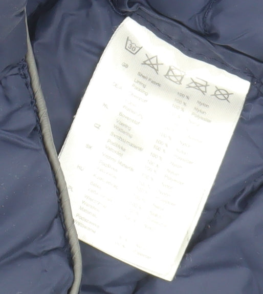 Lauria Garrelli Women's Blue Puffer Jacket Size S