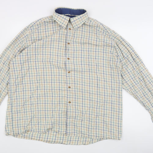 Bar Harbour Men's XL Multicoloured Check Casual Shirt