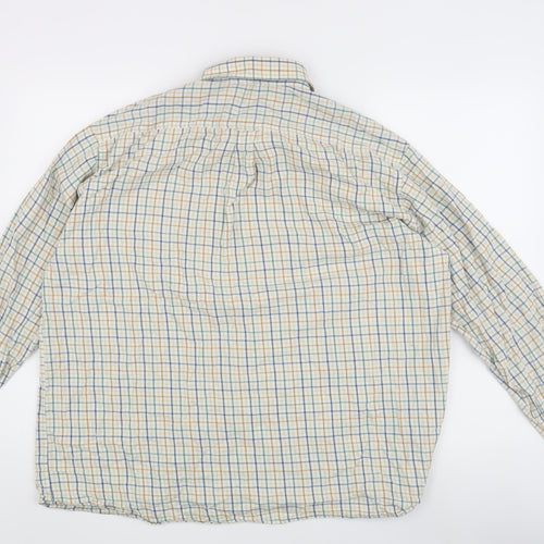 Bar Harbour Men's XL Multicoloured Check Casual Shirt