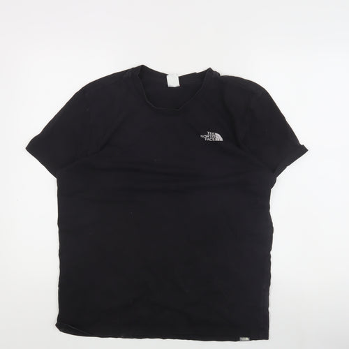 The North Face Men's Black Cotton T-Shirt - Size L