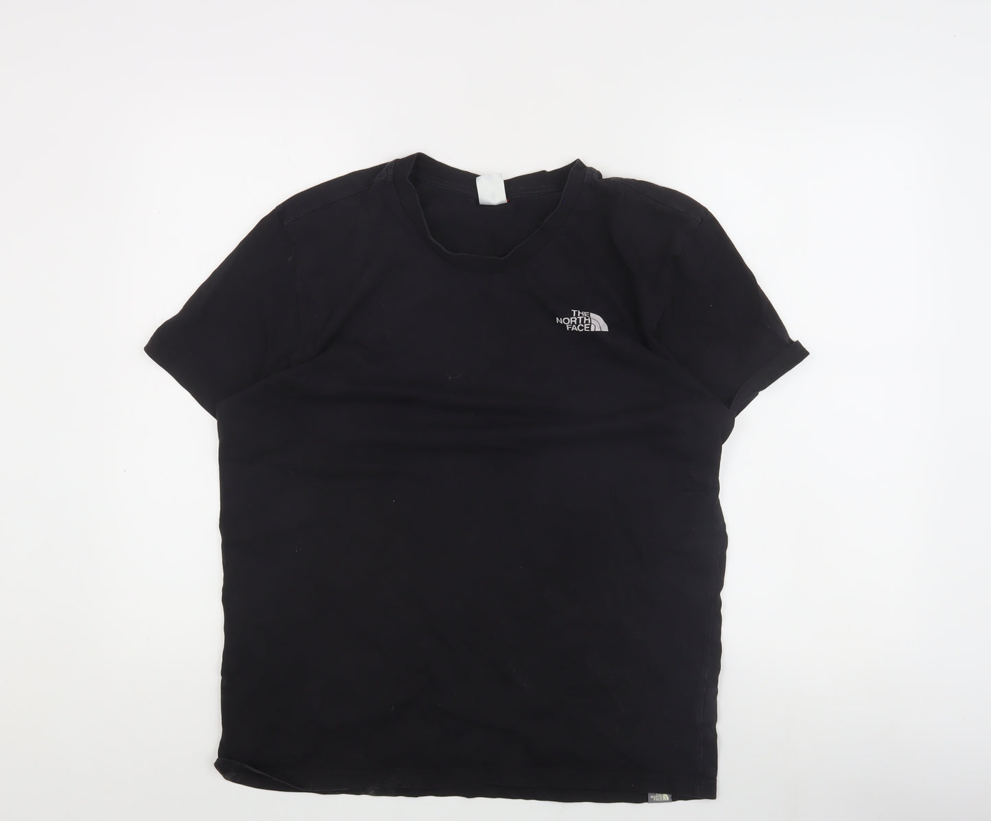 The North Face Men's Black Cotton T-Shirt - Size L