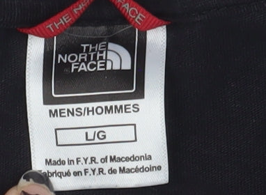 The North Face Men's Black Cotton T-Shirt - Size L
