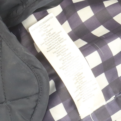 Bonmarché Women's Blue Quilted Jacket Size 16