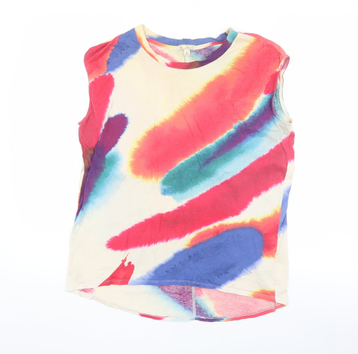 Gap Women's Multicolour Tank Top S - Summer Jersey Tunic