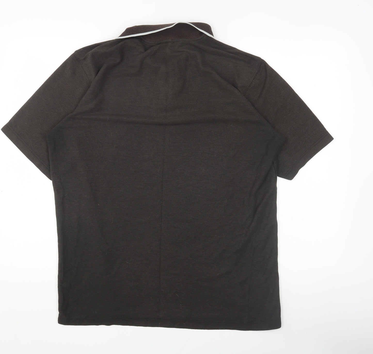 Umbro Men's Brown XL Collared Polo Shirt