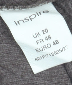 Pepsi Cola Women's Brown Retro T-Shirt UK Size 20