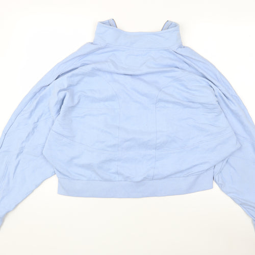 Jack Wills Women's Blue Relaxed Fit Cropped Jacket 14