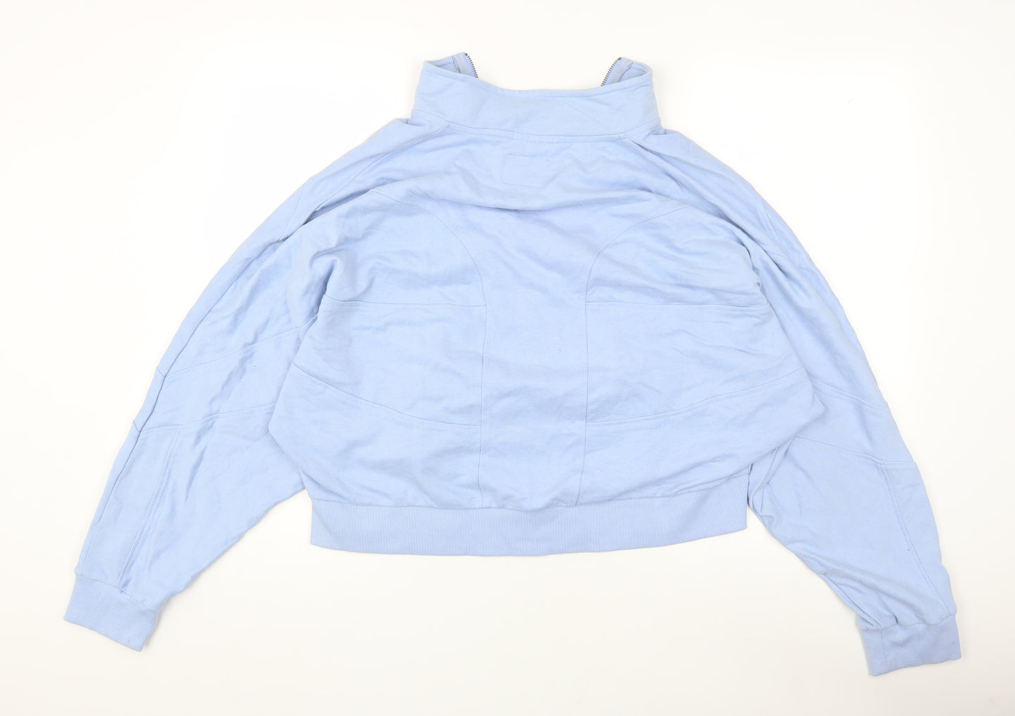 Jack Wills Women's Blue Relaxed Fit Cropped Jacket 14