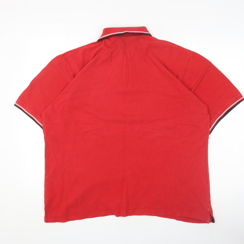 Manchester United Red 2XL Men's Polo Shirt