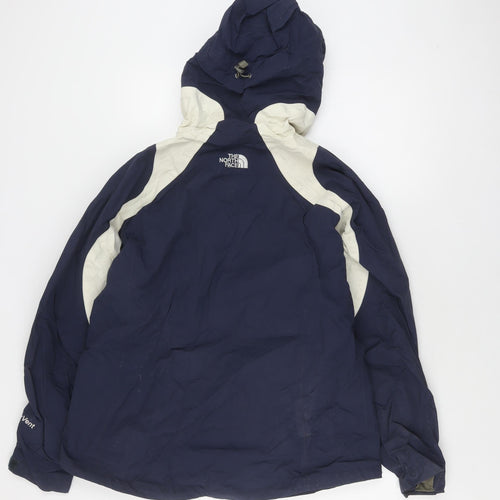 The North Face Women's Blue XL Hooded Puffer Jacket