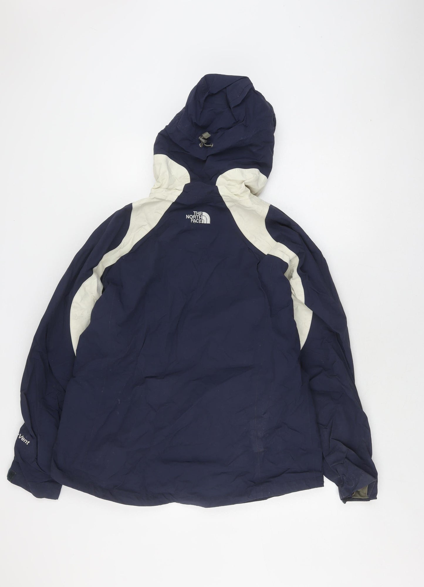 The North Face Women's Blue XL Hooded Puffer Jacket