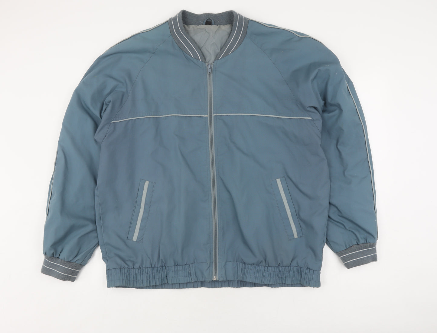Debenhams Men's Blue Varsity Jacket L