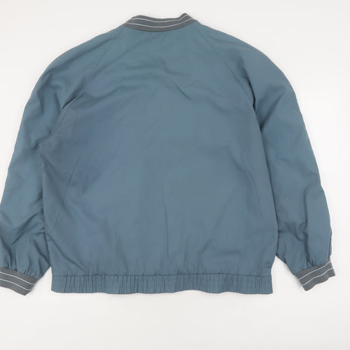 Debenhams Men's Blue Varsity Jacket L