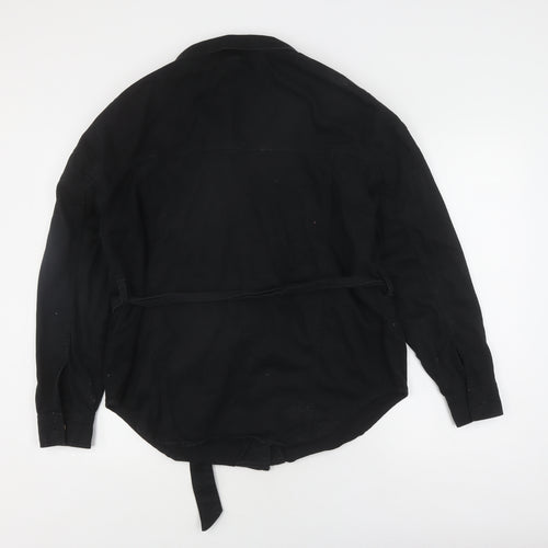 Brave Soul Women's Black Utility Jacket Size 10