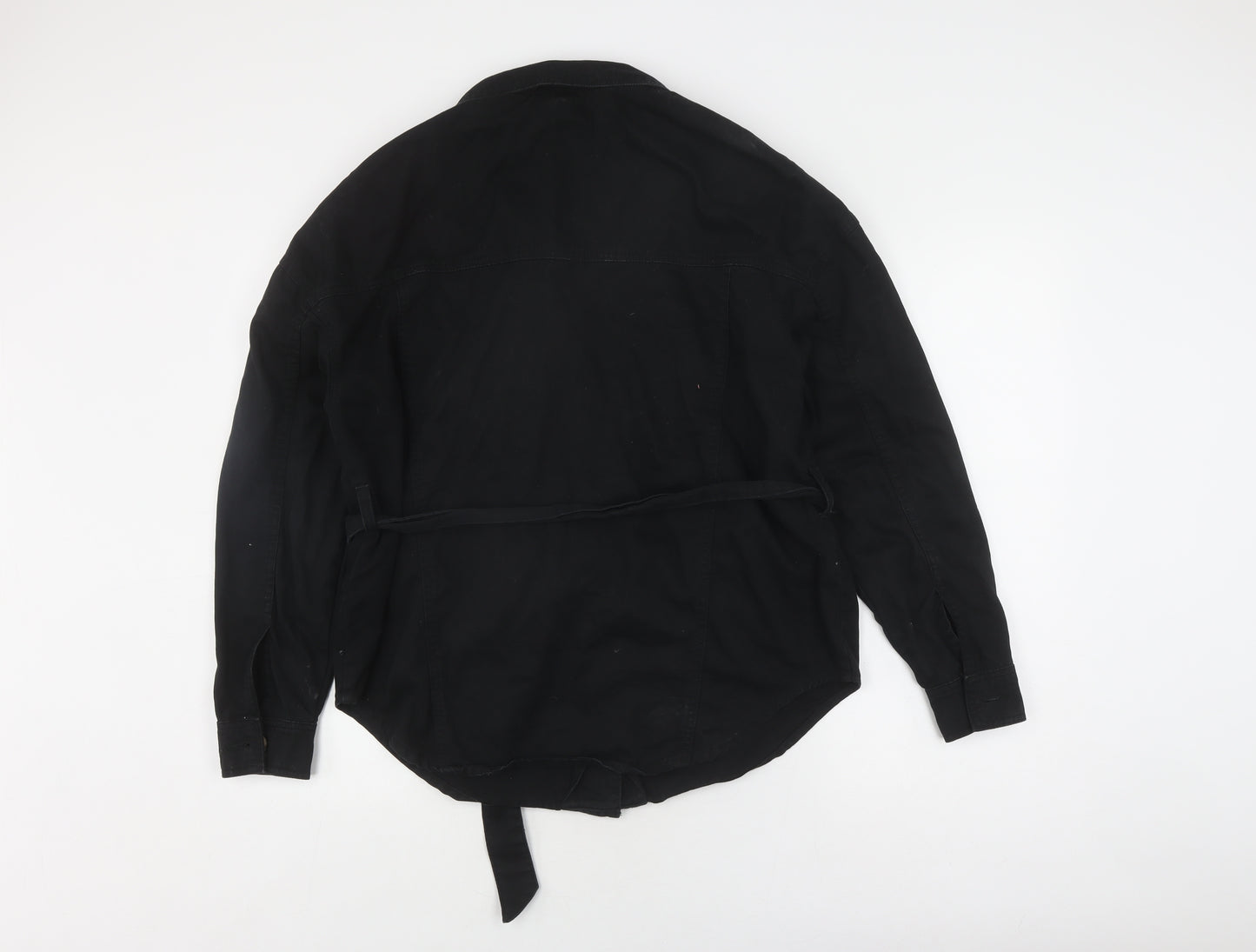 Brave Soul Women's Black Utility Jacket Size 10