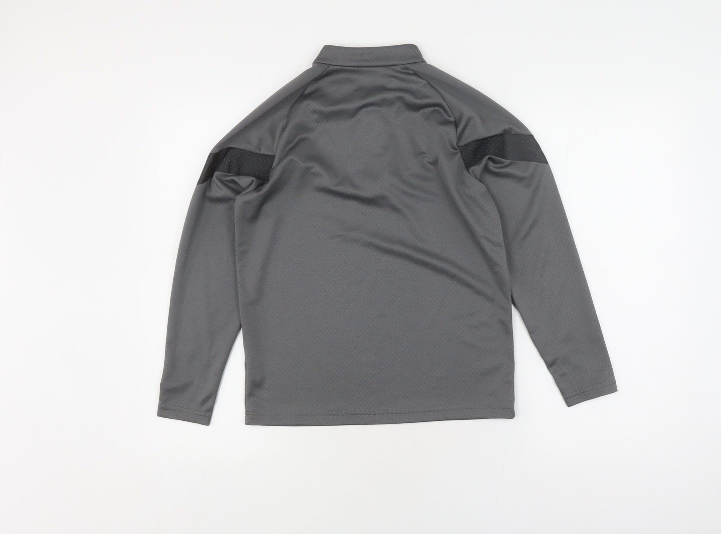 Puma Boys Grey Training Pullover, 11-12 Years, Long Sleeve