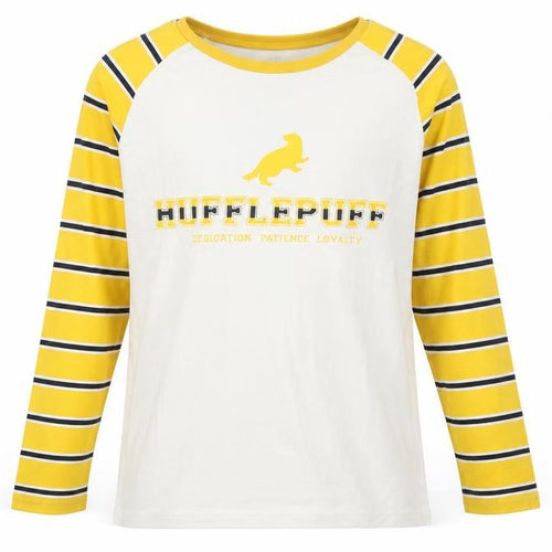 Marks and Spencer Boys Hufflepuff T-Shirt, Yellow, 12-13 Years