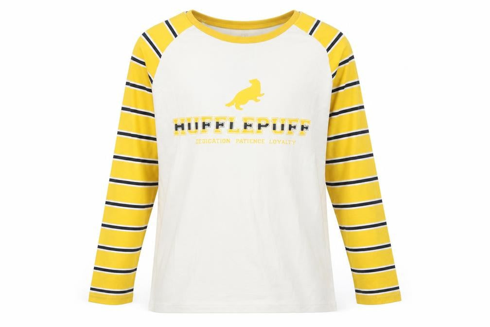 Marks and Spencer Boys Hufflepuff T-Shirt, Yellow, 12-13 Years