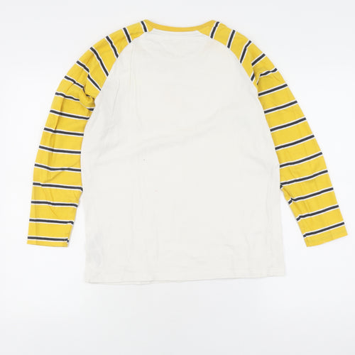 Marks and Spencer Boys Hufflepuff T-Shirt, Yellow, 12-13 Years