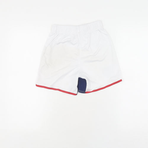 Puma Boys White Athletic Football Shorts 12 Years