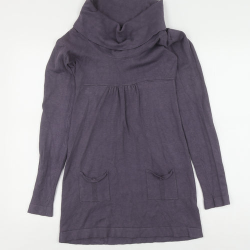 Vero Moda Women's Cowl Neck Jumper Dress Size S