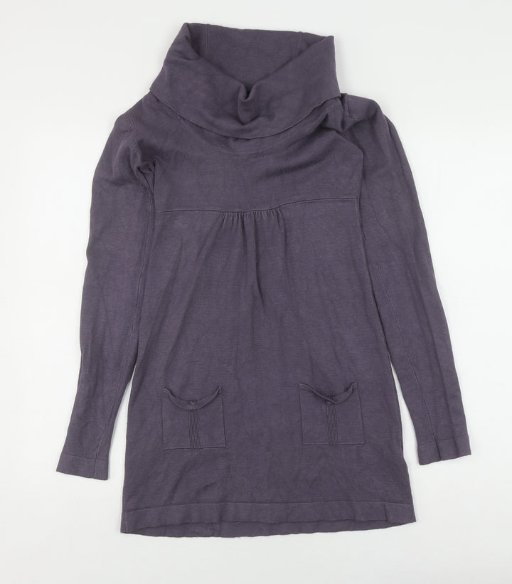 Vero Moda Women's Cowl Neck Jumper Dress Size S