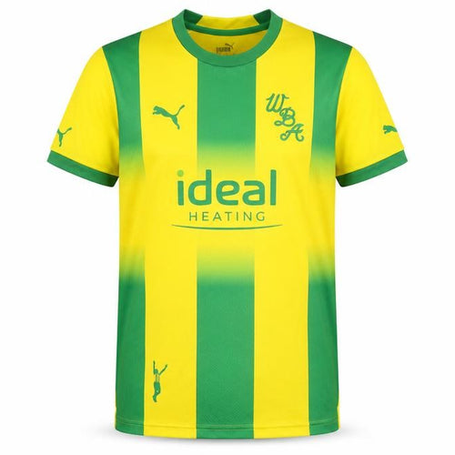 Puma Boys Yellow Football Jersey, Size 11-12 Years
