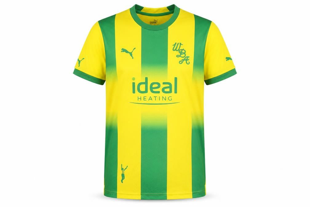 Puma Boys Yellow Football Jersey, Size 11-12 Years