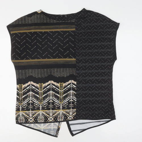 Next Women's Multicoloured Geometric Blouse Size 10