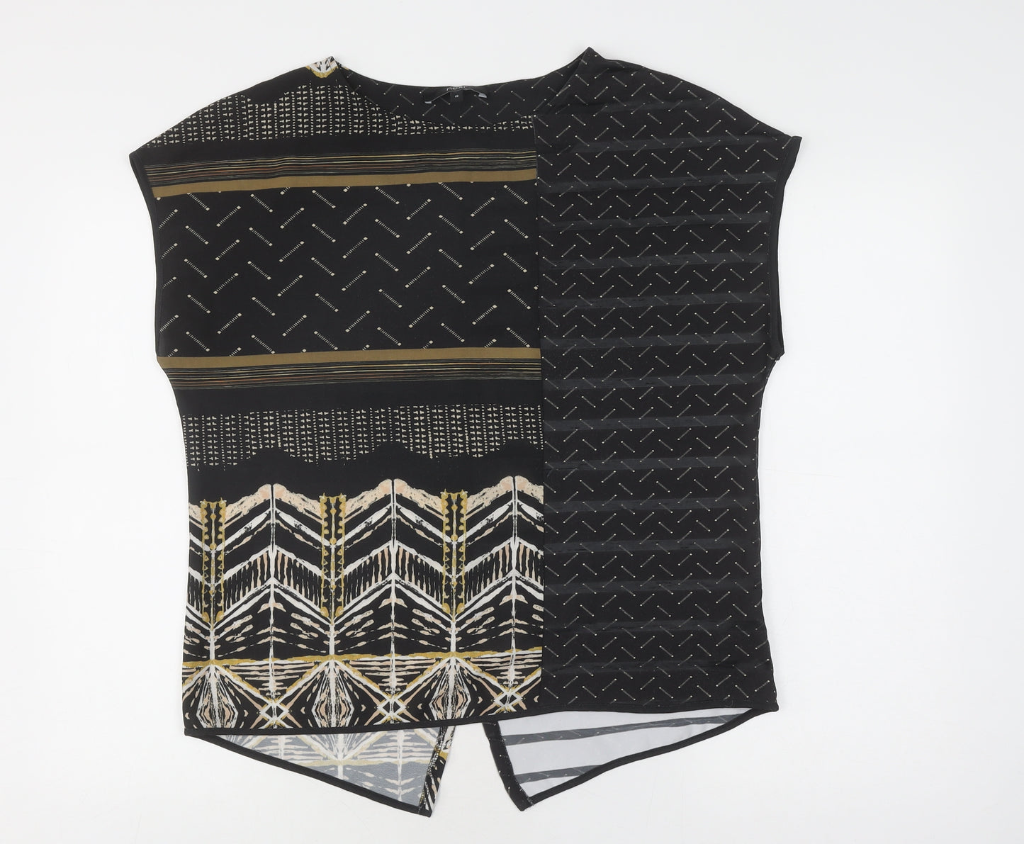 Next Women's Multicoloured Geometric Blouse Size 10