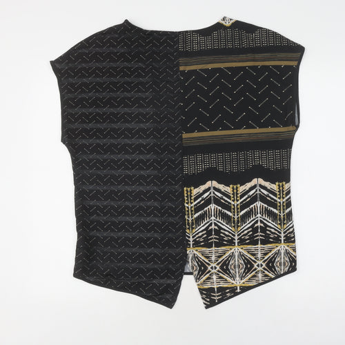 Next Women's Multicoloured Geometric Blouse Size 10