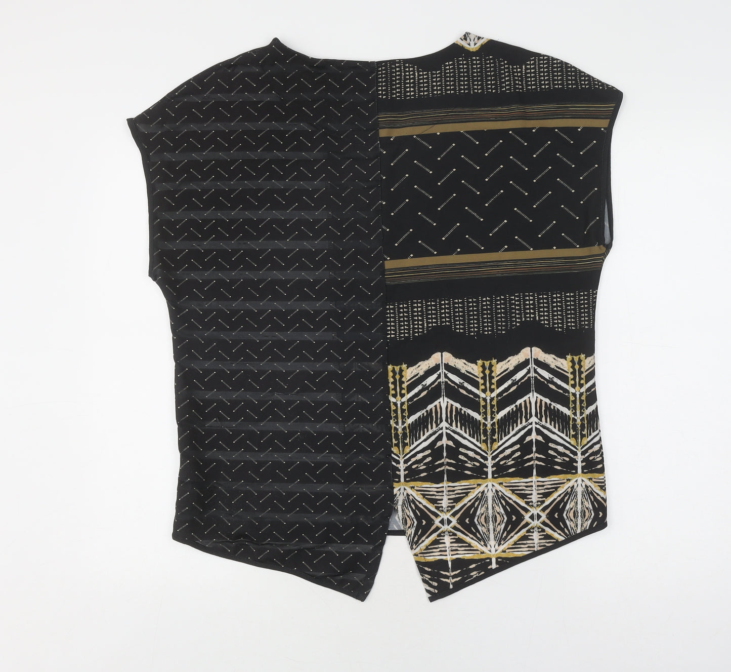 Next Women's Multicoloured Geometric Blouse Size 10