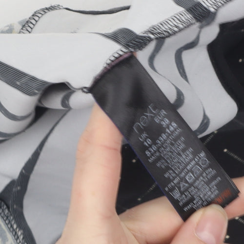 Next Women's Multicoloured Geometric Blouse Size 10