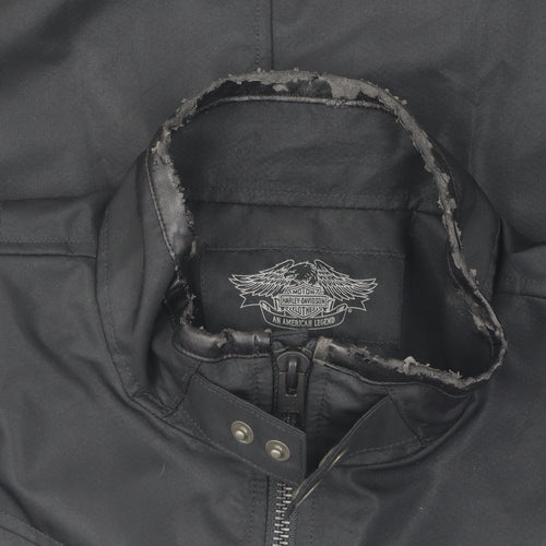 Harley-Davidson Men's Black Motorcycle Jacket L
