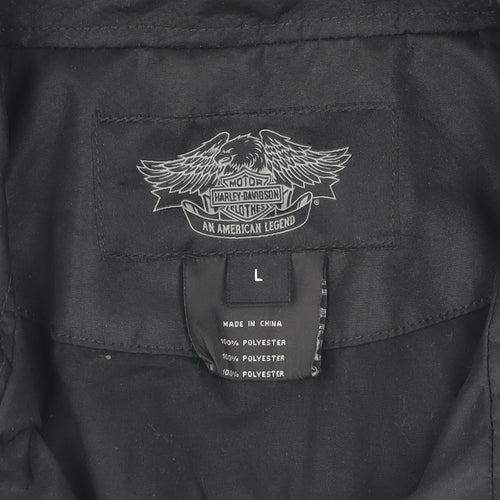 Harley-Davidson Men's Black Motorcycle Jacket L