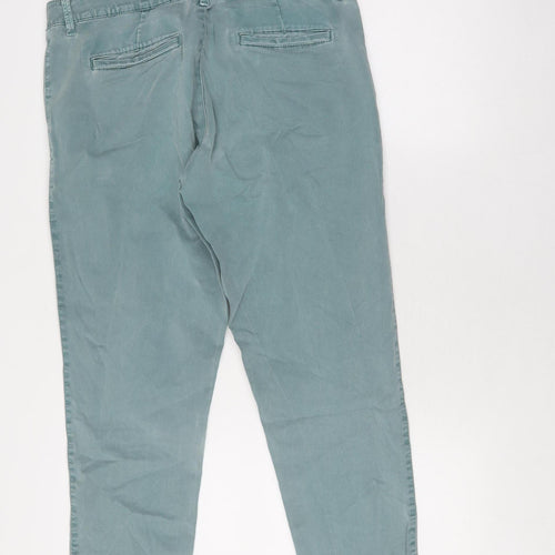 Mantaray Women's Blue Chino Trousers - Size 12, Regular Fit