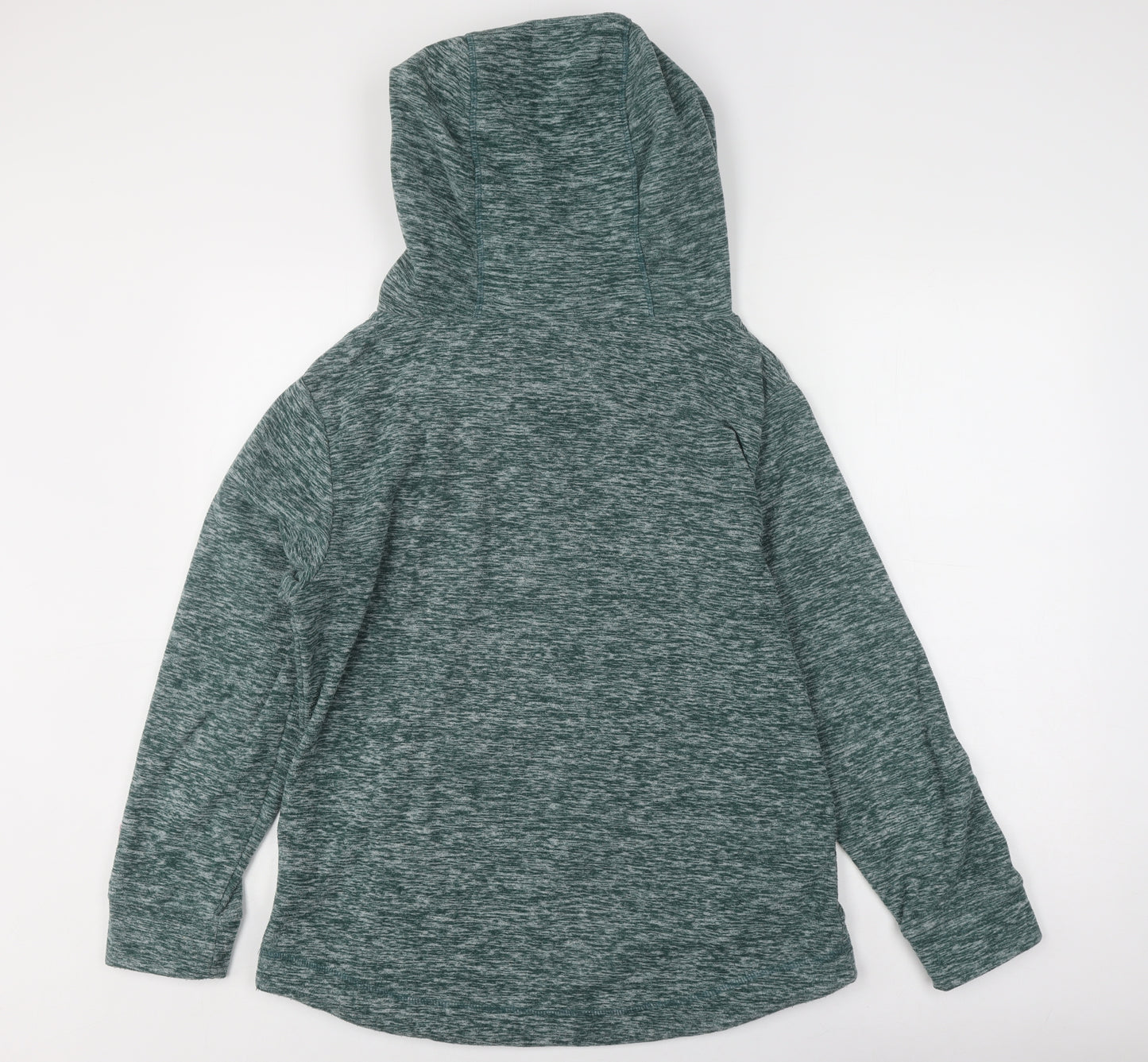 Regatta Women's Green Hoodie Size 14 Polyester