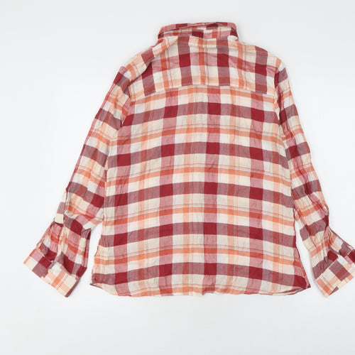 Dorothy Perkins Women's Multicoloured Plaid Button-Up Shirt