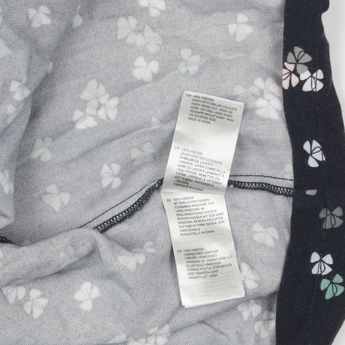 White Stuff Black Floral Shirt Dress Size 10
