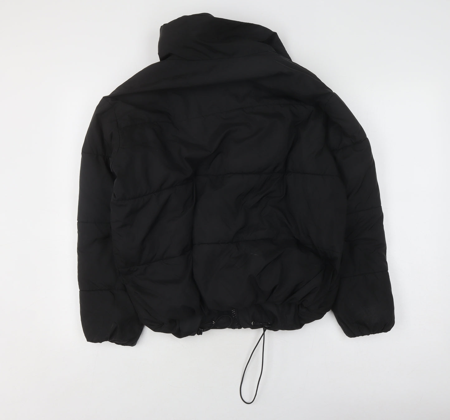 New Look Women's Black Puffer Jacket Size 4, Winter Essential