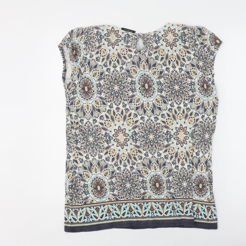 Wallis Women's Multicoloured Floral Blouse UK 16