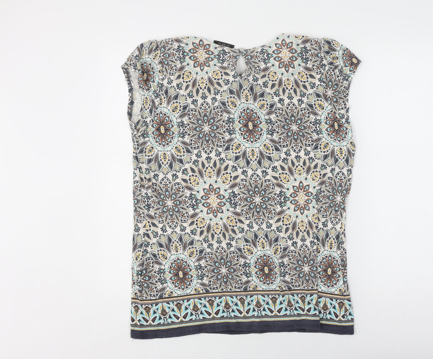 Wallis Women's Multicoloured Floral Blouse UK 16