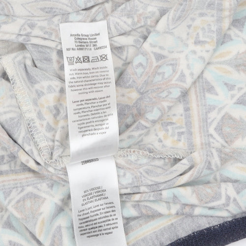 Wallis Women's Multicoloured Floral Blouse UK 16