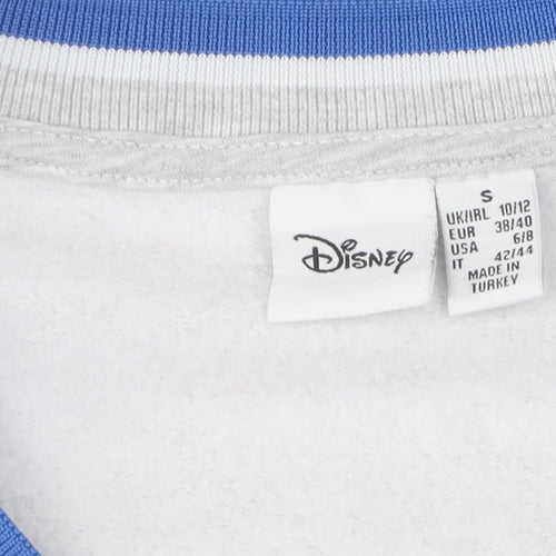Disney Women’s Grey Stitch Sweatshirt Size S