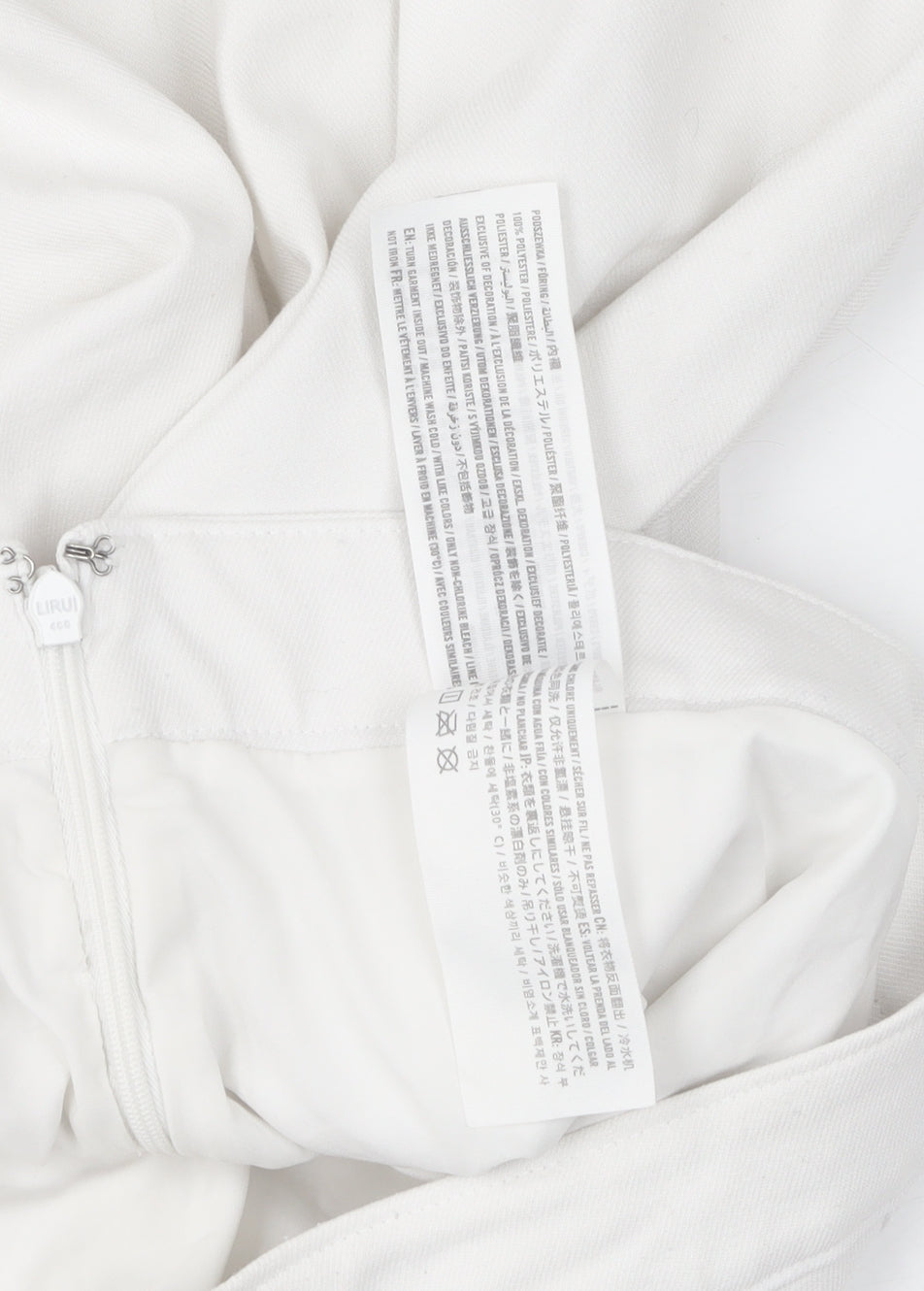 Hollister Women's White Pleated Skirt M