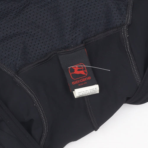 Giordana Men's Black Compression Cycling Shorts 2XL