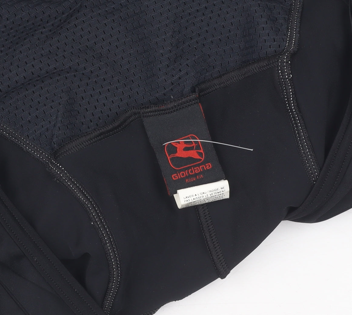 Giordana Men's Black Compression Cycling Shorts 2XL